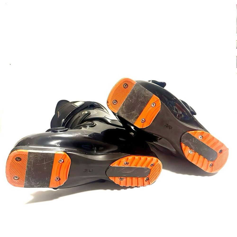 Rossignol Soft Ski Boots Size 24 - 24.5 US 7.5- 8 Black 4 Buckle Alpine Downhill - Picture 6 of 9